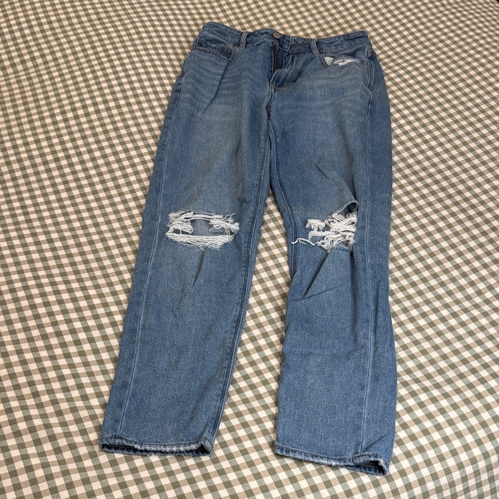 American Eagle Outfitters Blue Straight Leg Jeans
